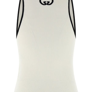 Gucci Incrocio Gg Tank Top