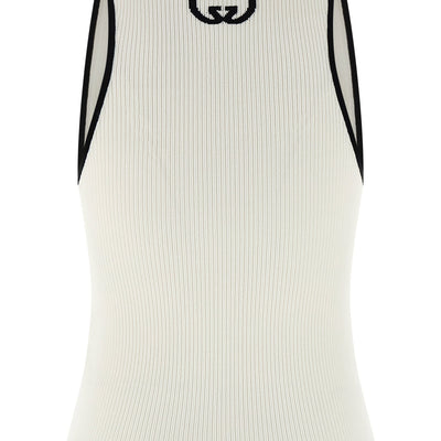 Gucci Incrocio Gg Tank Top