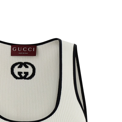 Gucci Incrocio Gg Tank Top