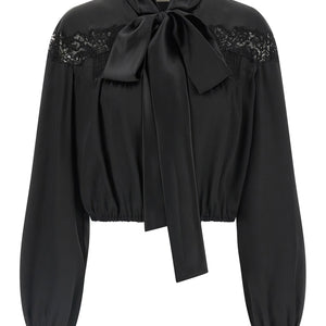 Saint Laurent Lace Silk Shirt