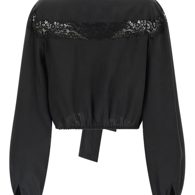 Saint Laurent Lace Silk Shirt