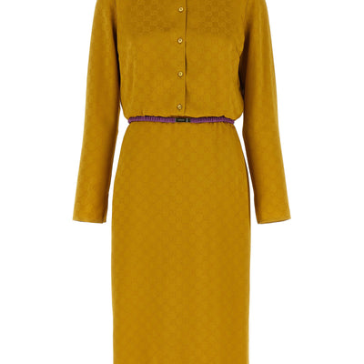 Gucci Jacquard Gg Dress