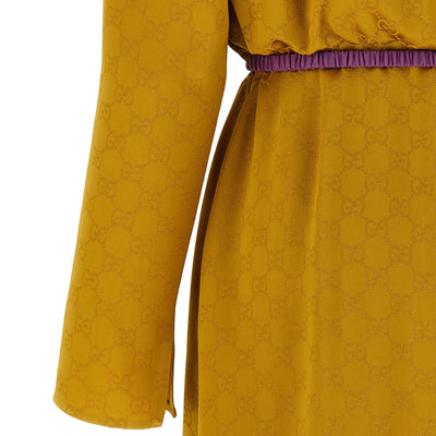 Gucci Jacquard Gg Dress
