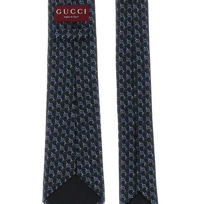 Gucci Gg Silk Tie