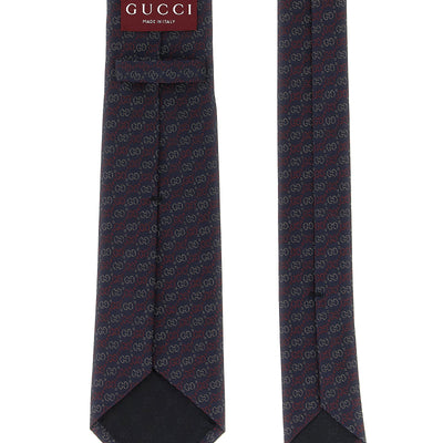 Gucci Gg Jacquard Tie
