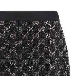 Gucci Gg Lamé Tweed Shorts