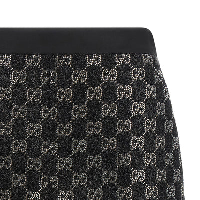 Gucci Gg Lamé Tweed Shorts