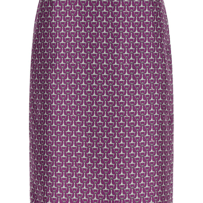 Gucci Morsetto Print Skirt