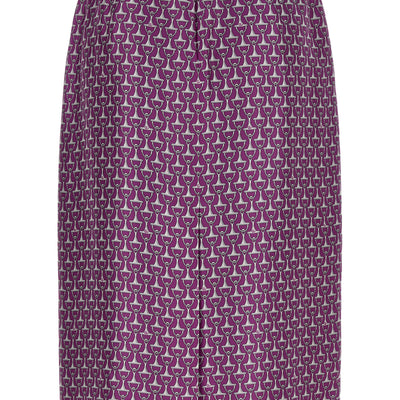 Gucci Morsetto Print Skirt