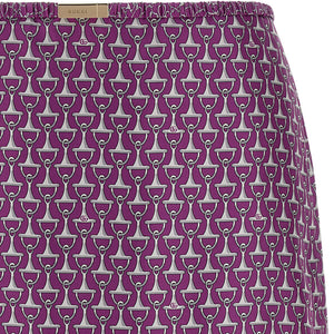 Gucci Morsetto Print Skirt