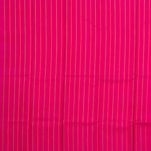 Multi Color Handloom Kanchipuram Silk Saree With Checks & Buttas