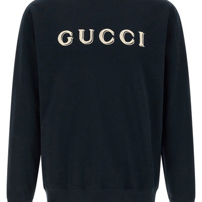 Gucci Logo Embroidery Sweatshirt