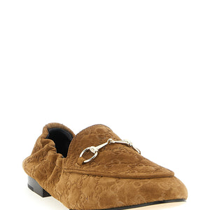 Gucci Gg Suede Loafers