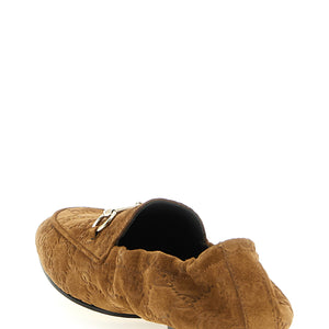 Gucci Gg Suede Loafers