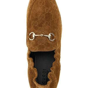 Gucci Gg Suede Loafers