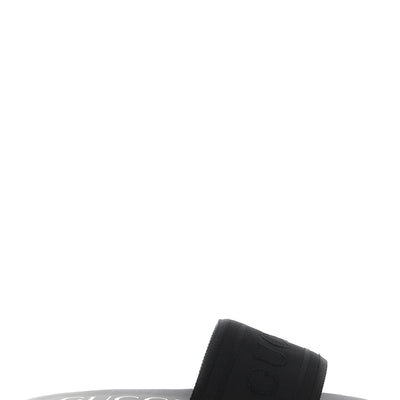 Gucci Jacquard Logo Slides