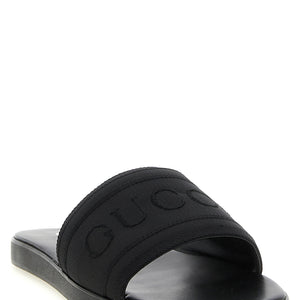 Gucci Jacquard Logo Slides