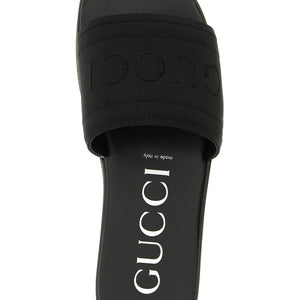 Gucci Jacquard Logo Slides