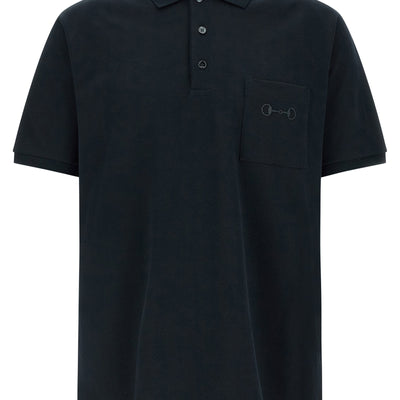 Gucci Morsetto Embroidery Polo Shirt