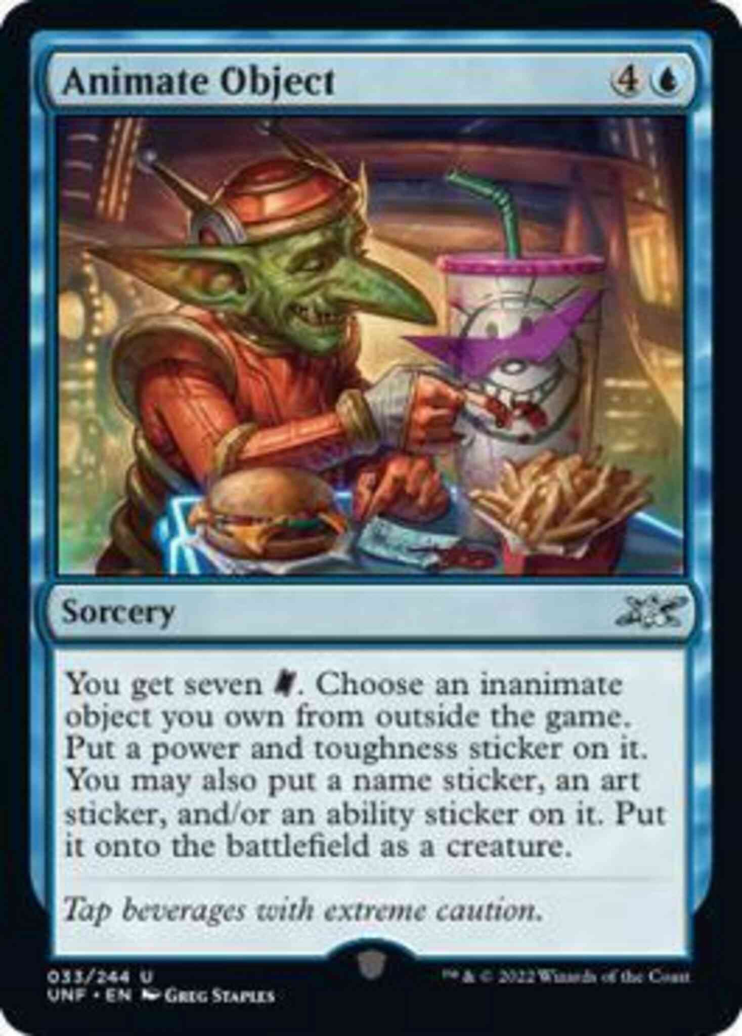Animate Object [33] [Unfinity] [Non-Foil]