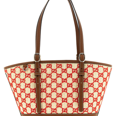 Gucci Small Woven Shopping Bag