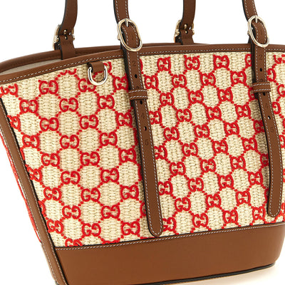 Gucci Small Woven Shopping Bag