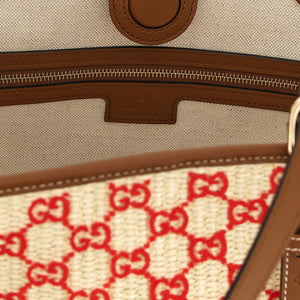 Gucci Small Woven Shopping Bag