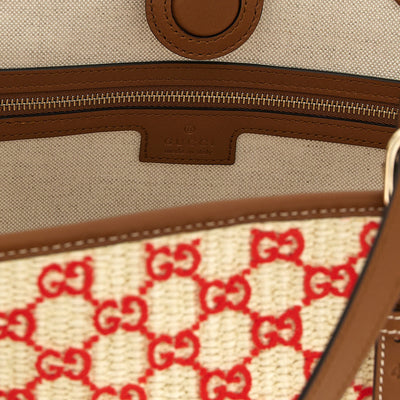 Gucci Small Woven Shopping Bag