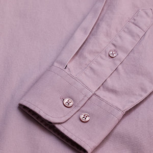 Mauve Solid Double Pocket Overshirt