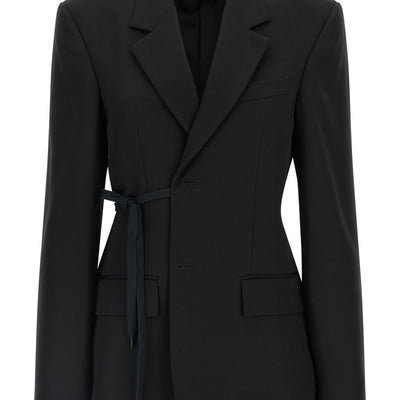 Balenciaga Wrap Tailored Blazer
