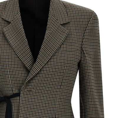 Balenciaga Wrap Tailored Blazer