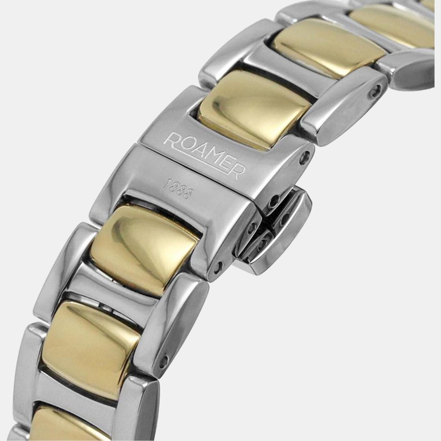Dreamline Diamond Women Quartz White Dial Analog Stainless Steel Watch 857847 47 29 50