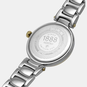 Dreamline Diamond Women Quartz White Dial Analog Stainless Steel Watch 857847 47 29 50