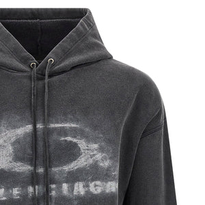 Balenciaga Washed Crayon Loop Hoodie