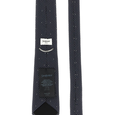 Saint Laurent Polka Dot Tie