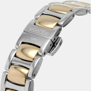 Dreamline Moonphase Women Quartz Rose Gold Dial Analog Stainless Steel Watch 858801 49 38 50