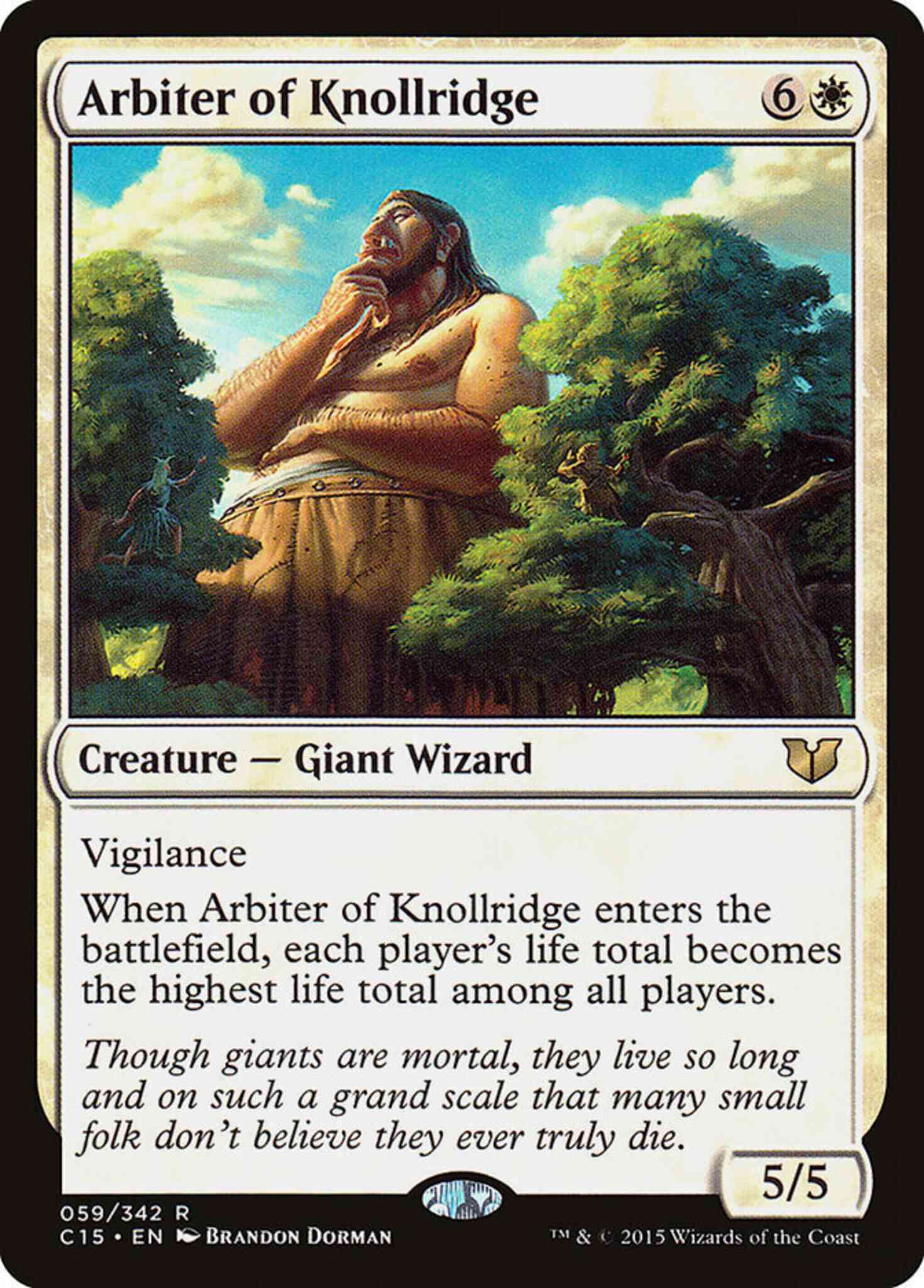 Arbiter of Knollridge [59] [Commander 2015] [Non-Foil]