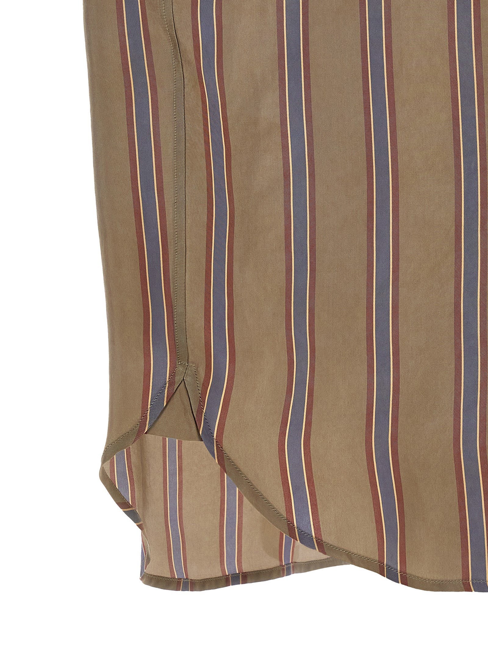 Saint Laurent Cassandre Striped Shirt