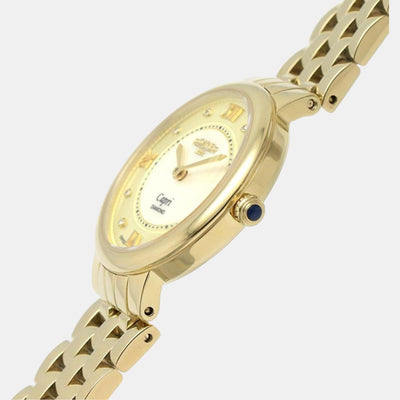 Capri Diamond Women Quartz White Dial Analog Stainless Steel Watch 859845 48 29 50
