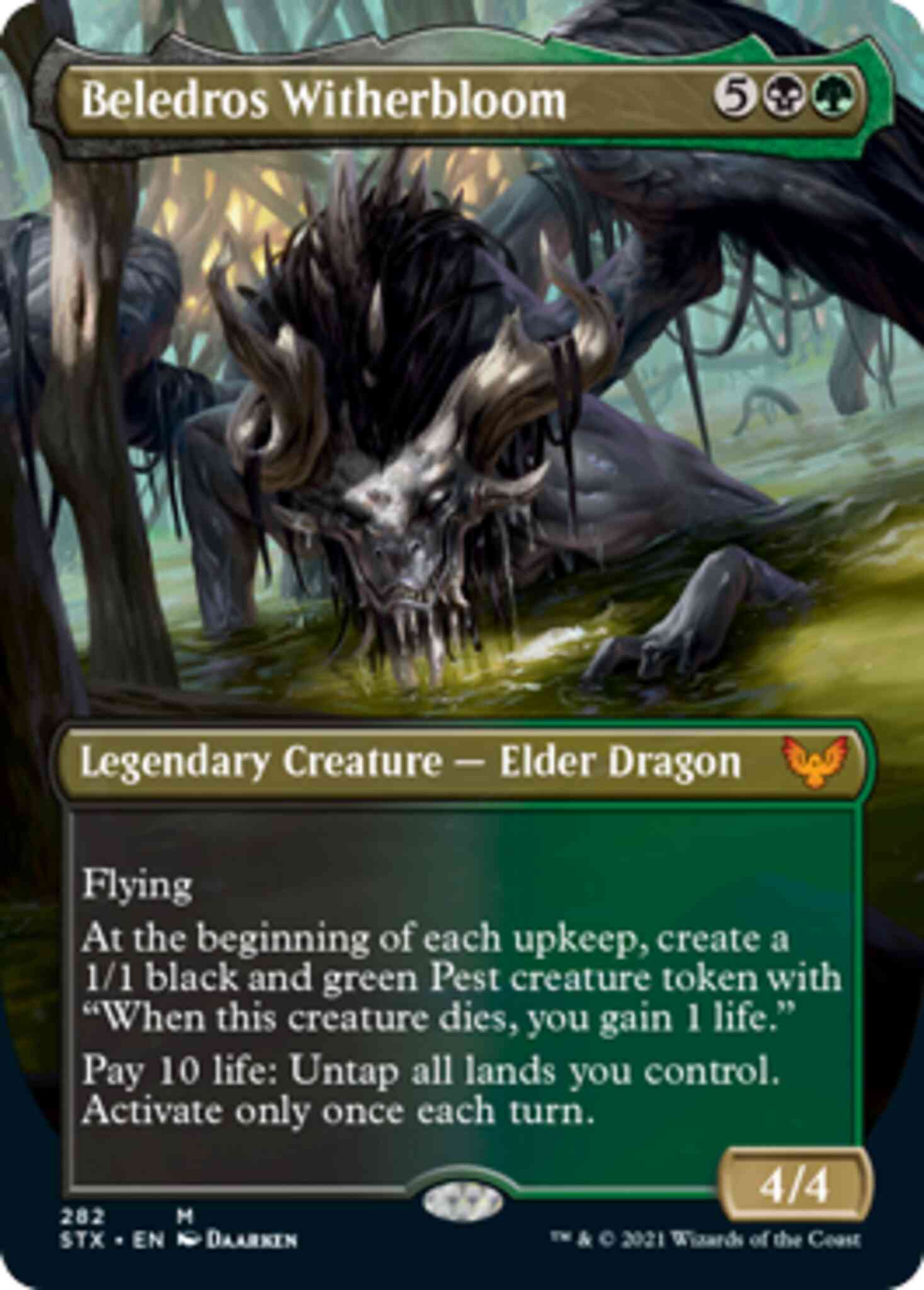 Beledros Witherbloom [282] [Borderless] [Strixhaven: School of Mages] [Non-Foil]