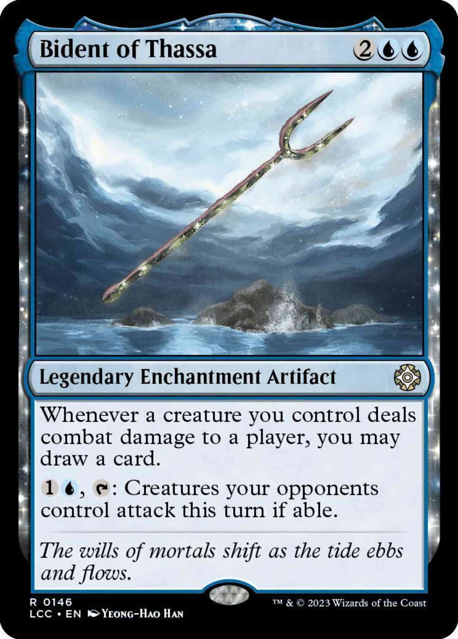 Bident of Thassa [146] [The Lost Caverns of Ixalan: Commander] [Non-Foil]