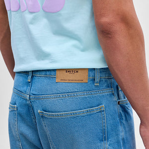 Denim Blue Relaxed Fit Jeans