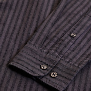 Grey Stripes Slim Fit Shirt