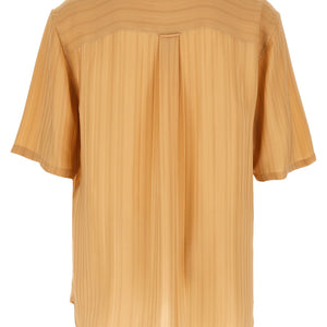 Saint Laurent Striped Silk Shirt