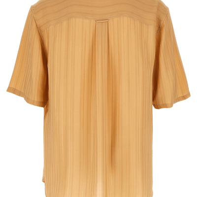 Saint Laurent Striped Silk Shirt