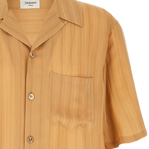 Saint Laurent Striped Silk Shirt