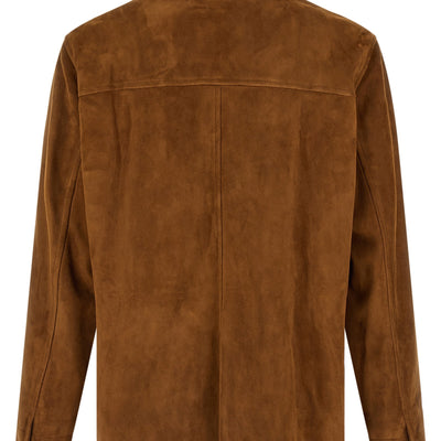 Saint Laurent Suede Overshirt