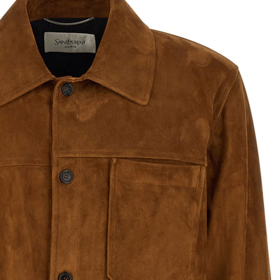 Saint Laurent Suede Overshirt