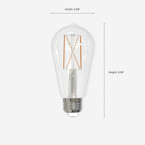 ST18 LED Filament Bulb (Set of 2)