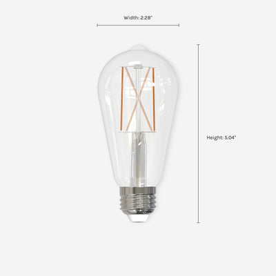 ST18 LED Filament Bulb (Set of 2)